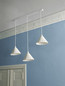 Preview: OSRAM Pendelleuchte Decor Pulp Pendant 3XE14 White 4099854461095