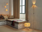 Preview: OSRAM Pendelleuchte Decor Raffia Pendant Plate 3XE27 Green 4099854461163