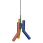 Preview: OSRAM Pendelleuchte Decor Straw Pendant 3XE27 Multicolor 4099854461552