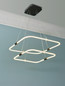 Preview: OSRAM LED Pendelleuchte Decor Tetragon 2XPendant 23W 830 Click DIM Dimmbar Warm weiß 4099854461705