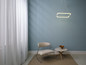Preview: OSRAM LED Pendelleuchte Decor Tetragon Pendant 18W 830 Click DIM Dimmbar Warm weiß 4099854461729
