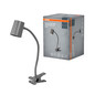 Preview: OSRAM Tischleuchte Office Line Desk Trapezium Clip GU10 Grey 4099854464454