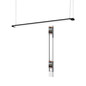 Preview: OSRAM LED Pendelleuchte Office line slab 1.2m 40W 840 DIM Black Dimmbar Neutralweiss 4099854464836