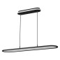 Preview: OSRAM LED Deckenleuchte OFFICE LINE PANEL ELLIPSE 57W 940 Black Dimmbar Neutralweiss 4099854464874