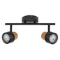 Preview: OSRAM LED Deckenleuchte DECOR SPOT CORK BLACK 2x3.4W 927 DIM Dimmbar Warm weiß 4099854470639