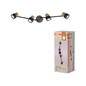 Preview: OSRAM LED Deckenleuchte DECOR SPOT CORK BLACK 4x3.4W 927 DIM Dimmbar Warm weiß 4099854470691