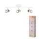 Preview: OSRAM LED Deckenleuchte DECOR SPOT CORK WHITE 3x3.4W 927 DIM Dimmbar Warm weiß 4099854470813