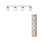 Preview: OSRAM LED Deckenleuchte DECOR SPOT PLUTO WHITE 4 Spot Warm weiß 4099854470936