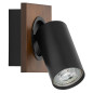 Preview: OSRAM LED Deckenleuchte DECOR SPOT MERCURY BLACK 1x3.4W 927 DIM Dimmbar Warm weiß 4099854471070