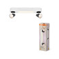 Preview: OSRAM LED Deckenleuchte DECOR SPOT NEPTUNE WHITE 2 Spot Warm weiß 4099854471551