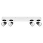 Preview: OSRAM LED Deckenleuchte DECOR SPOT NEPTUNE WHITE 4 Spot Warm weiß 4099854471636