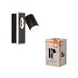 Preview: OSRAM LED Deckenleuchte DECOR SPOT MARS BLACK 1 Spot Warm weiß 4099854471674