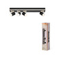 Preview: OSRAM LED Deckenleuchte DECOR SPOT MARS BLACK 4 Spot Warm weiß 4099854471773