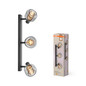 Preview: OSRAM LED Deckenleuchte DECOR SPOT FIREFLY 3X2.8W 827 E14 Black Dimmbar Warm weiß 4099854472114