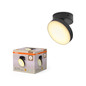 Preview: OSRAM LED Deckenleuchte DECOR SPOT MOON 1Spot W 5.5W 830 Black Warm weiß 4099854472190