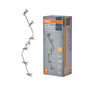 Preview: OSRAM LED Spotleuchte LED SPOT BRUSHED SILVER GU10 6 x 2.6W 2700K Warm weiß 4099854473746