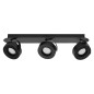 Preview: OSRAM LED Deckenleuchte DECOR SPOT VENUS BLACK 3 Spot Warm weiß 4099854474316