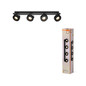 Preview: OSRAM LED Deckenleuchte DECOR SPOT VENUS BLACK 4 Spot Warm weiß 4099854474330