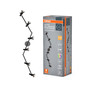 Preview: OSRAM LED Deckenleuchte LED SPOT BLACK 6 X 3.4W 927 DIM Dimmbar Warm weiß 4099854474514
