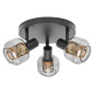 Preview: OSRAM LED Deckenleuchte DECOR SPOT FIREFLY 3X2.8W E14 Black Dimmbar Warm weiß 4099854474637