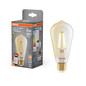 Preview: OSRAM LED Leuchtmittel SMART+ MATTER Filament CLASSIC shapes 6W 824 Filament GOLD DIM E27 Dimmbar Warm weiß 4099854530104