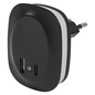 Preview: OSRAM LED Nachtlicht Lunetta Edge USB A&C 830 USB A C Black Warm weiß 4099854532078