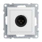 Preview: Legrand SEANO XLR-Dose 3-polig männlich, Einsatz inklusive Abdeckung, Schraubklemmen: 0,5mm2, Ultraweiß, 765162