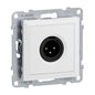 Preview: Legrand SEANO XLR-Dose 3-polig männlich, Einsatz inklusive Abdeckung, Schraubklemmen: 0,5mm2, Ultraweiß, 765162