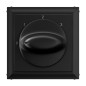 Preview: Legrand SEANO Abdeckung für 3-Stufenschalter mit Nullstellung (0, 1, 2, 3), drei verschiedene Betriebsmodi, Schwarz, 765332