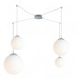 Preview: LUCE Design City Pendelleuchte 4fach E27 Weiss
