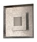 Preview: LUCE Design Window LED Wandleuchte 3000 K dimmbar 18W Silber