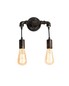 Preview: LUCE Design Armarcord Wandleuchte 2fach E27 Rostfarbig Antik