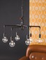 Preview: LUCE Design Armarcord Pendelleuchte 6fach E27 Rostfarbig Antik