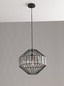 Preview: LUCE Design Opium Pendelleuchte E27 dimmbar 34cm Schwarz