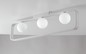 Preview: LUCE Design Roxy Deckenleuchte 3fach G9 Weiß