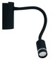 Preview: LUCE Design Kepler LED Wandleuchte 3000 K 3W Schwarz