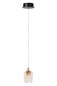 Preview: Lucide BERLIANE LED Pendelleuchten 4W dimmbar Warmweiss Modern Transparent 65-164,5cm 00430/04/60