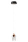 Preview: Lucide BERLIANE LED Pendelleuchten 4W dimmbar Warmweiss Modern Transparent 65-164,5cm 00430/04/60