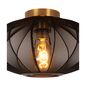Preview: Lucide CORINA Deckenleuchte E27 Schwarz, Mattes Gold, Messing 03147/40/30