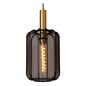Preview: Lucide CORINA Pendelleuchte 3x E27 Schwarz, Mattes Gold, Messing 03447/03/30