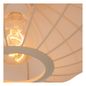 Preview: Lucide CORINA Pendelleuchte E27 Beige 03447/52/38