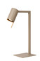 Preview: Lucide LESLEY GU10 Schreibtischlampe Modern Taupe 03525/01/41