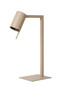 Preview: Lucide LESLEY GU10 Schreibtischlampe Modern Taupe 03525/01/41