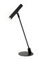 Preview: Lucide ALEC LED Tischlampe G9 3W 360° drehbar Schwarz 03546/03/30