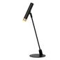 Preview: Lucide ALEC LED Tischlampe G9 3W 360° drehbar Schwarz 03546/03/30