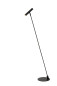 Preview: Lucide ALEC LED Stehleuchte G9 3W 360° drehbar Schwarz 03746/03/30