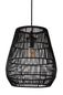 Preview: Lucide NERIDA Pendelleuchte E27 Schwarz IP44 03844/01/30