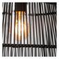 Preview: Lucide NERIDA Pendelleuchte E27 Schwarz IP44 03844/01/30