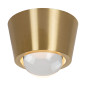 Preview: Lucide RIGON LED Deckenleuchte 7W Warmweiss Modern Mattgold 04116/06/02