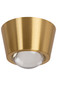 Preview: Lucide RIGON LED Deckenleuchte 7W Warmweiss Modern Mattgold 04116/06/02